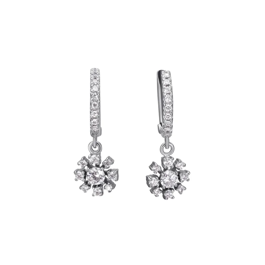 עגילי כסף Salina