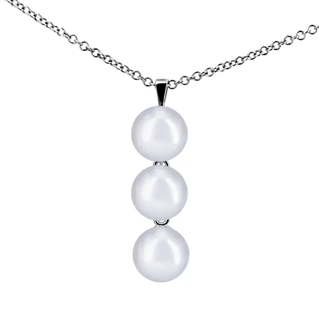 שרשרת כסך ופנינים Nora