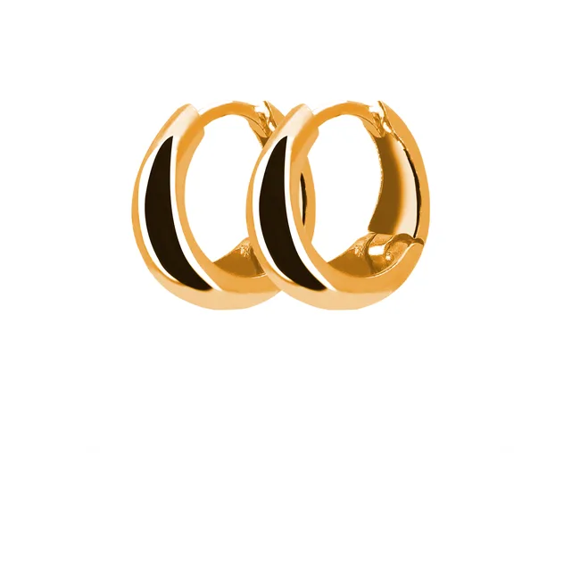 עגילי חישוק זהב BETTY